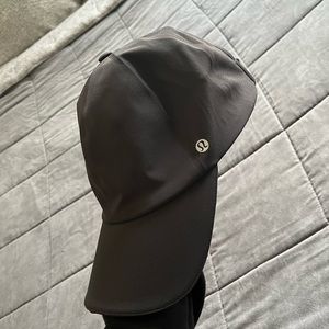 NWOT Black Lululemon baseball cap